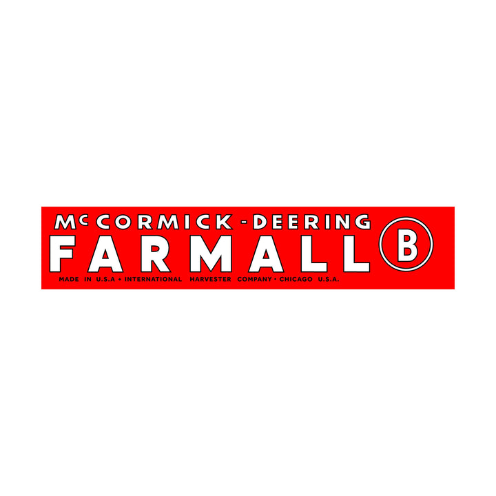 Farmall Tractor Sign